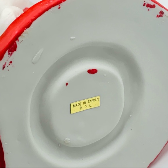 Vintage Porcelain Halloween Candle Lamp Witch Figurine w/ Box Taiwan - Picture 14 of 14